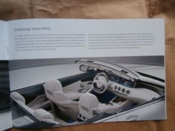 Mercedes Benz S-Klasse Cabriolet A217 S500 S63 AMG 4Matic