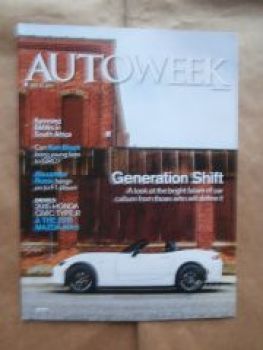 Autoweek 20.7.2015 Mazda MX-5,Honda Civic Type R,2001 Acura NSX,
