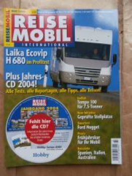 Reise Mobil 3/2005 Laika Ecovip H680,Challenger 108,Ford Nugget