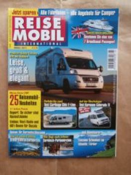 Reise Mobil 3/2011 Hobby Toskana 690,Karmann Colorado Ti T5,