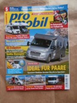 pro mobil 5/2012 Knaus Sky vs. Dethleffs Globe S,Karmann Dexter