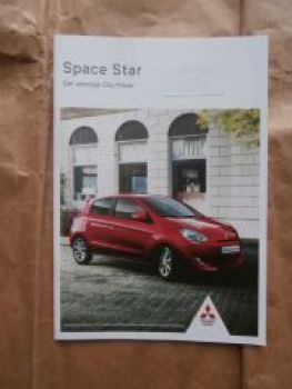 Mitsubishi Space Star Prospekt April 2015 +Preisliste NEU