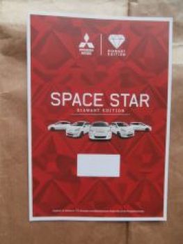 Mitsubishi Space Star Diamant Edition Prospekt September 2015