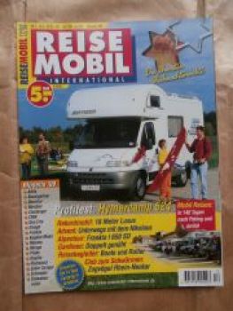 Reise Mobil 12/1998 Hymercamp 524, Frankia I 650SD,Adria,