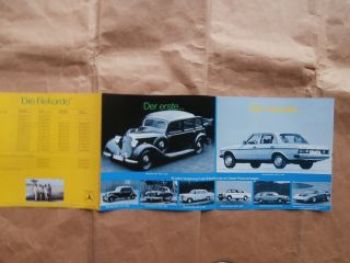 Mercedes Benz C111-III der schnellste Diesel der Welt 300d W123