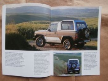 Bertone Freeclimber BMW 6td Prospekt +Preisliste September 1990