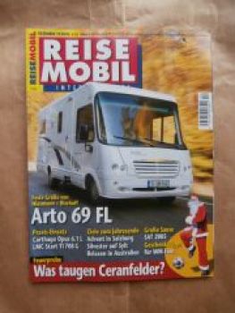 Reise Mobil 12/2005 Arto 69FL, Carthago Opus 6.1L,LMC Start TI 7