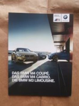 M4 Coupé F82 M4 Cabrio F83 M3 Limousine F80 September 2015