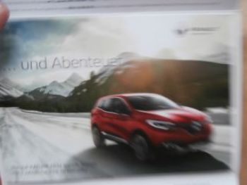 Renault Kadjar Life Energy TCe 130 Flyer Prospekt Januar 2016
