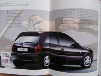 Opel Corsa B World Cup Sonderpropsekt April 1994