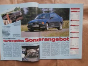 sport auto 9/1995 20 Jahre VW Golf GTi,Porsche 911 Carrera Targa