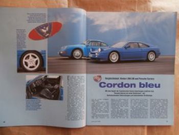 sport auto 2/1995 Porsche 911 Carrera RS Clubsport,911 turbo, H&