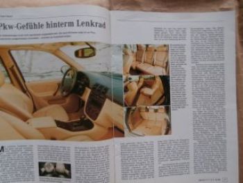 Mercedes Benz M-Klasse W163 intern EXTRA 3/1997