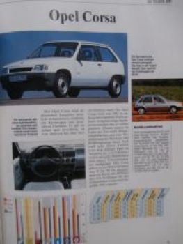 Stiftung Warentest TEST Sonderheft Auto 1991 Hitlisten 50