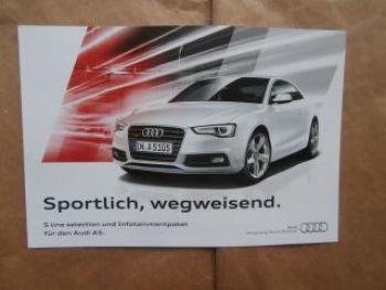 Audi A5 S line selection & Infotainmentpaket August 2015