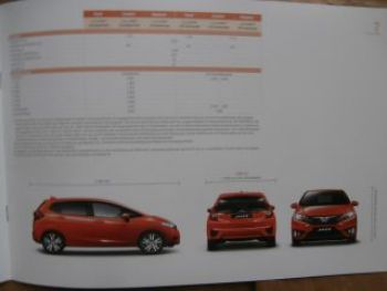 Honda Jazz Preisliste September 2015 NEU