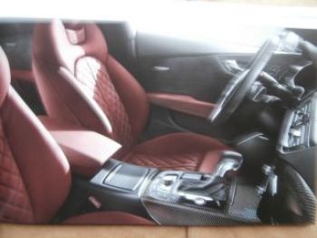 Audi A7 Sportback +S7 Prospekt April 2015 NEU
