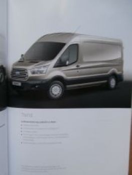 Ford Transit Prospekt Oktober 2015 NEU