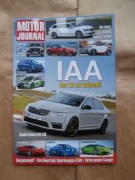 Motor Journal Herbst 2015 Borgward BX7,MX-5,Superb,Smart Cabrio