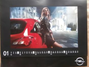 Opel Corsa E Kalender 50x60cm 2015