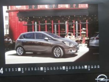 Opel Corsa E Kalender 50x60cm 2015