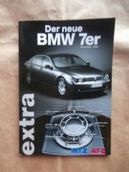 ATZ MTZ extra BMW 7er E65 November 2001 Sonderausgabe