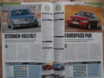 Auto Zeitung Gebrauchtwagen 60 Fahrzeuge A1,A3,GLK,Altea,A4,