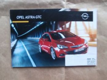 Opel Astra GTC Prospekt November 2014