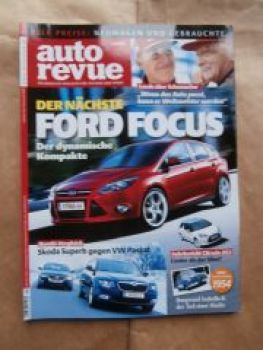 auto revue 2/2010 Ford Focus, Citroen DS3, Borgward Isabella,