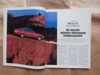 auto revue 2/1988 BMW 5er E34, Mercedes 300E 4Matic,190D von 196