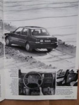 auto revue 3/1987 Lancia Thema i.e. Turbo Dauertest, Camry,Alfa