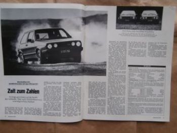auto revue 8/1985 Golf2 GTI Dauertest, Mazda 323, Lancia Rallye,