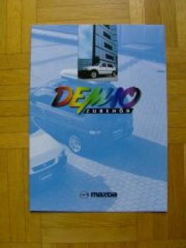 Mazda Demio Zubehör Prospekt NEU August 1998