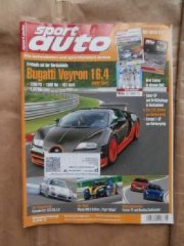 sport auto 8/2011 Bugatti Veyron 16.4, Mazda MX-5 Editon Flyin M