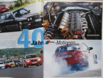 sport auto 8/2012 40 Jahre M,M1,M Coupé E82,M635CSI E24,M3 E30