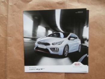 Kia ceed GT Prospekt August 2015 NEU