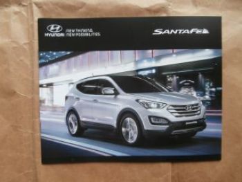 Hyundai Santa Fe Mai 2015 Prospekt NEU