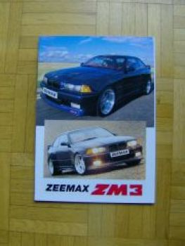 Zeemax ZM3 BMW 3er Coupe E36 Breitbau England Prospekt