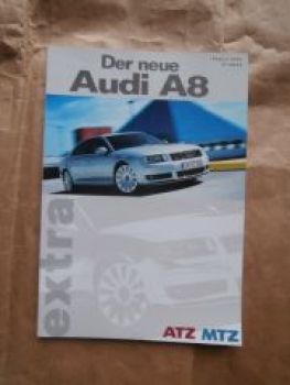 ATZ MTZ extra Audi  A8 Typ D3 4E Sonderheft