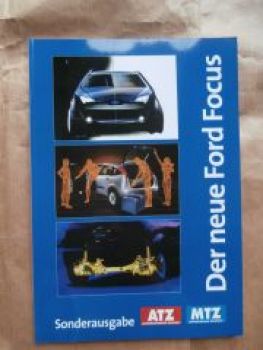 ATZ MTZ Ford Focus Sonderausgabe Klima Fahrwerk Antrieb