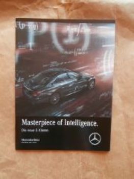 Mercedes Benz E-Klasse Limousine BR213 Vorstellungsheft NEU
