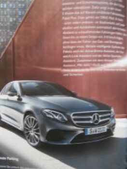 Mercedes Benz E-Klasse Limousine BR213 Vorstellungsheft NEU