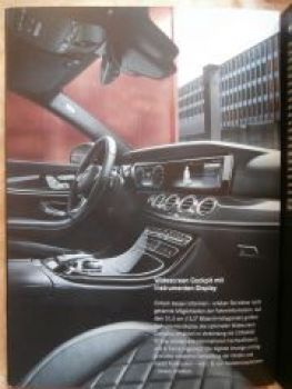 Mercedes Benz E-Klasse Limousine BR213 Vorstellungsheft NEU