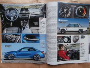 Auto Bild 7/2016 Mercedes S-Klasse W220,BMW M2 vs. 2002 turbo