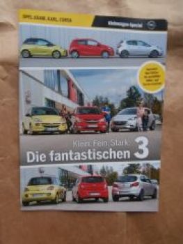 Opel Adam,Karl,Corsa E Kleinwagen Special Sonderdruck