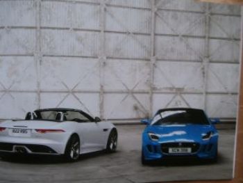 Jaguar F-Type British Design Edition Sonderprospekt 1/2016 NEU