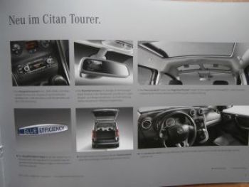 Mercedes Benz Citan Tourer Prospekt April 2015 NEU