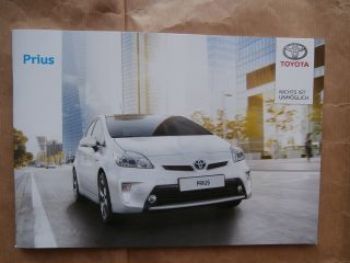 Toyota Prius +Excecutive Prospekt Juli 2014 NEU