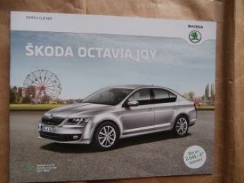Skoda Octavia Joy Prospekt November 2015 NEU