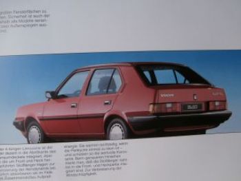 Volvo 340 DL GL Prospekt 1989 Broschüre Rarität